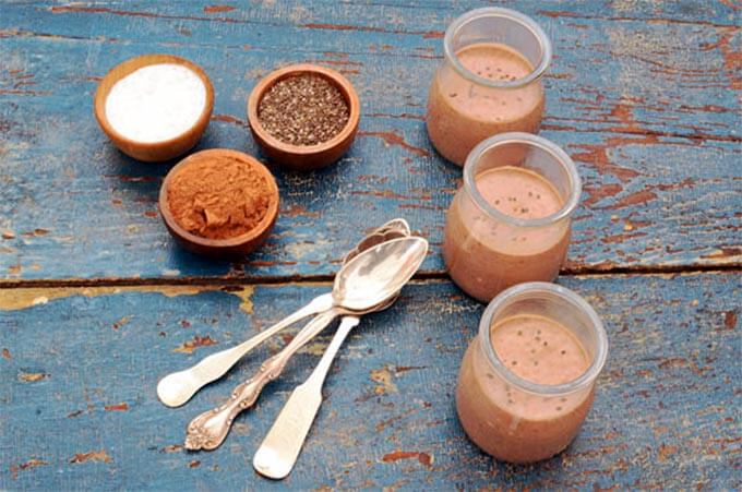 Keto Chocolate Chia Pudding