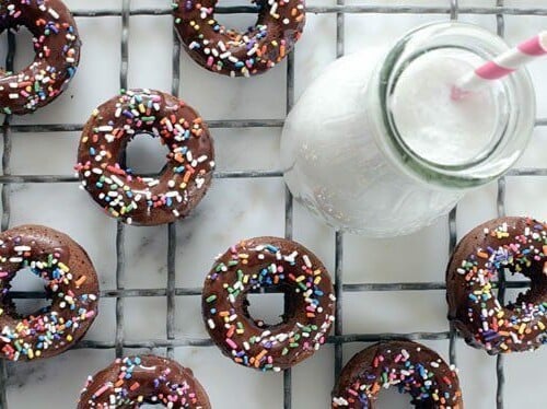 chocolate donuts