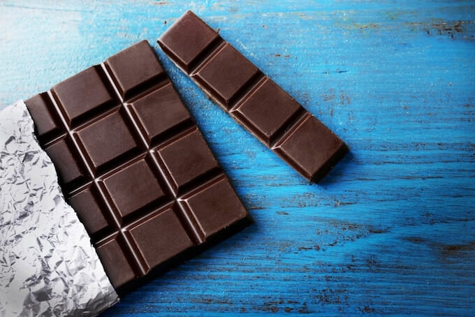 Chocolate negro para la dieta cetogénica