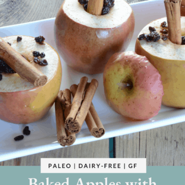 Baked Apples with Cinnamon