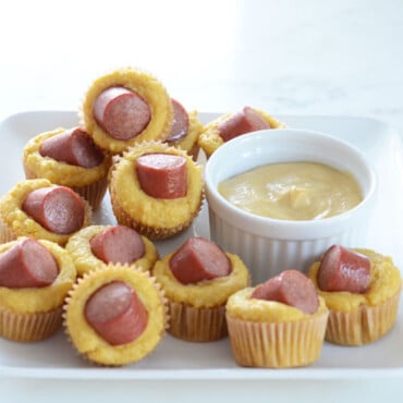 Keto Corn Dog Mini Muffins