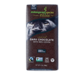 Especies en peligro de extinción 88% de chocolate negro