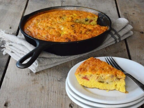 Keto Huevos Rancheros Skillet Casserole