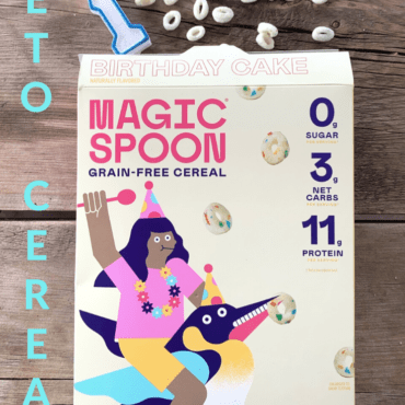 Magic Spoon Keto Cereal Birthday Cake