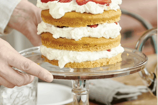 Low-Carb Strawberry Shortcake