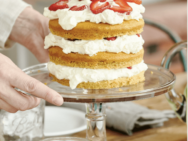 Low-Carb Strawberry Shortcake