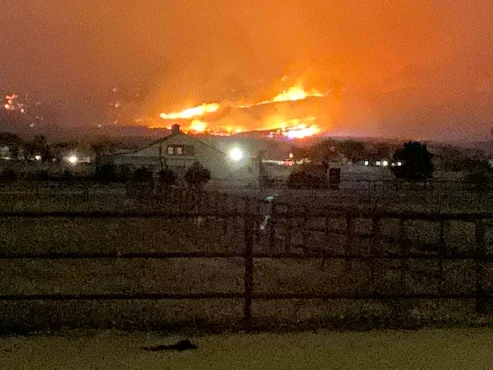 Boulder Foothills on Fire