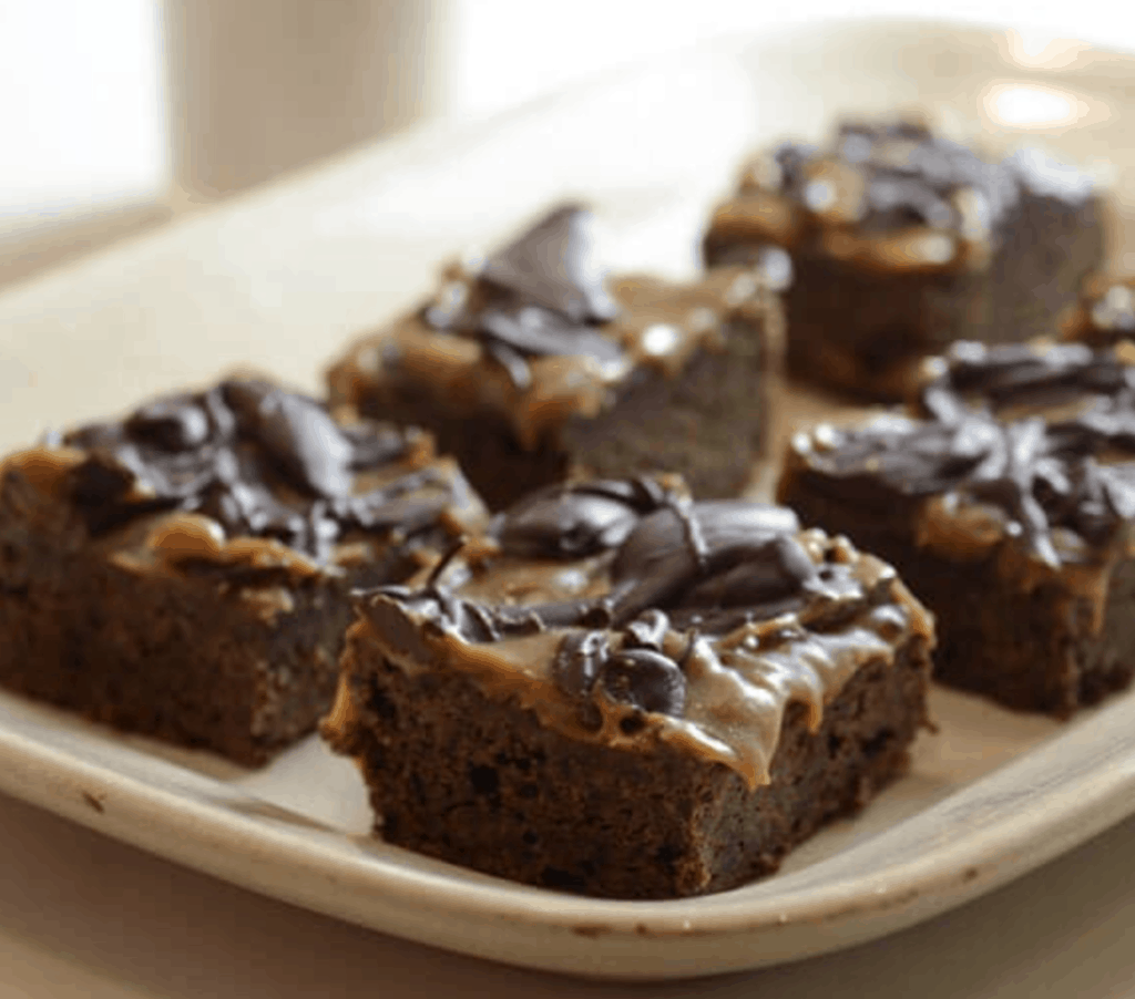 Paleo Caramel Brownies