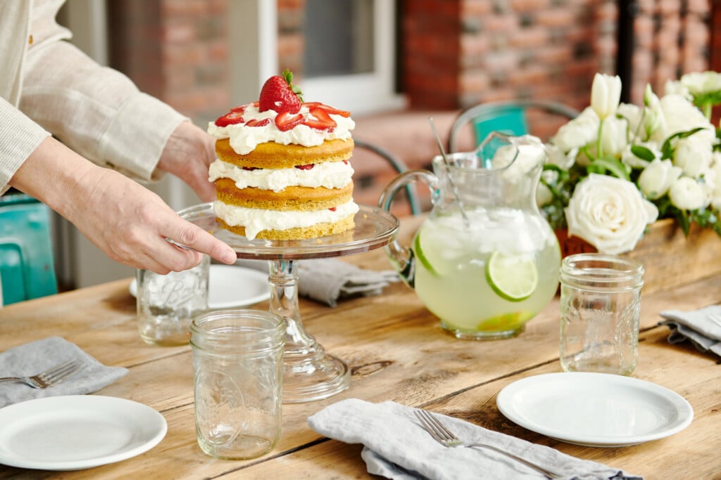 Low-Carb Strawberry Shortcake