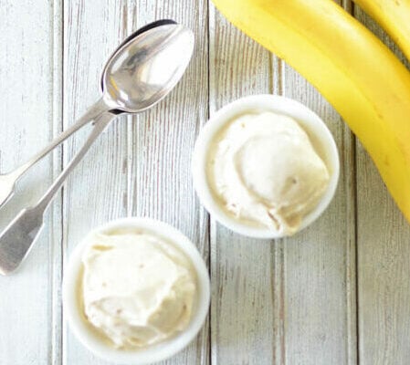 2 Ingredient Banana Ice Cream