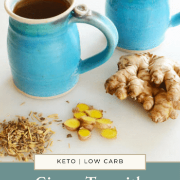 Ginger tea nga adunay licorice root