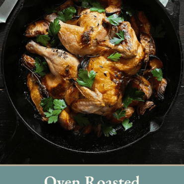 Oven Roasted Chicken with Peaches