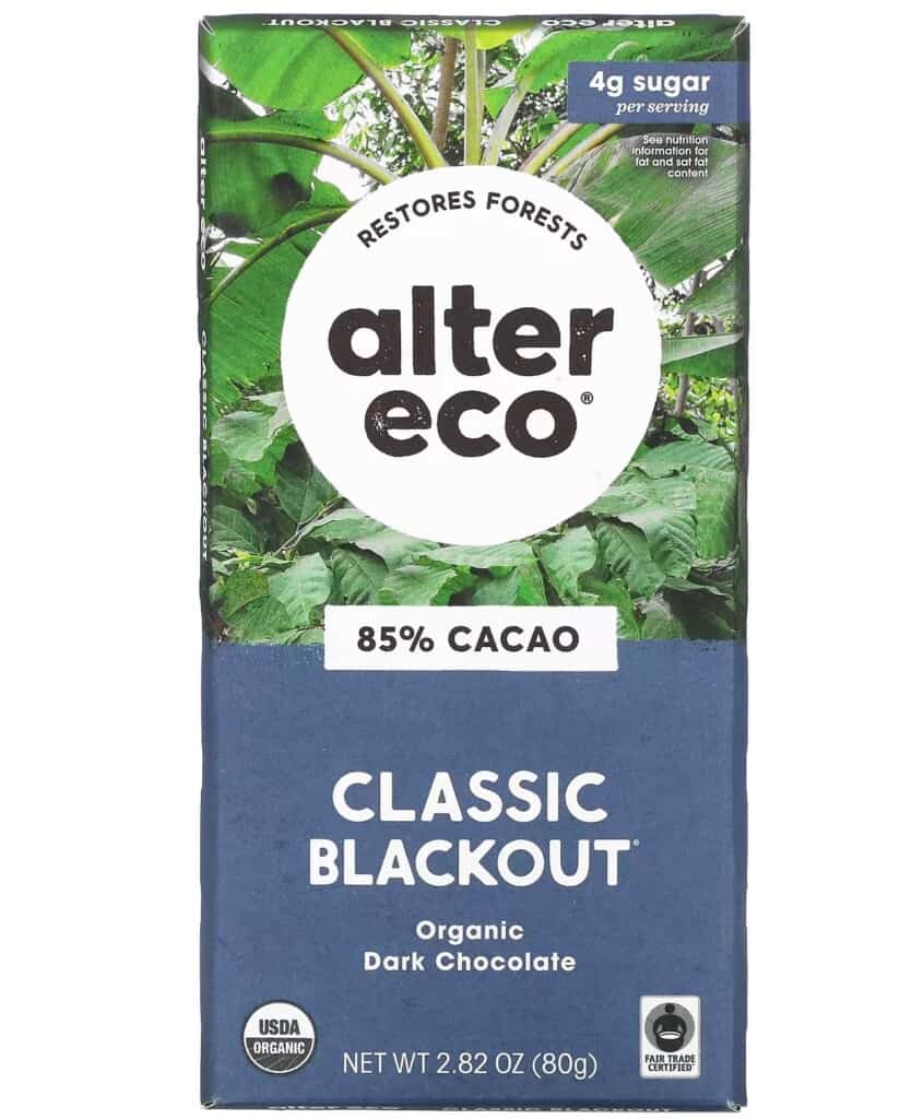Alter Eco Dark Chocolate 85%