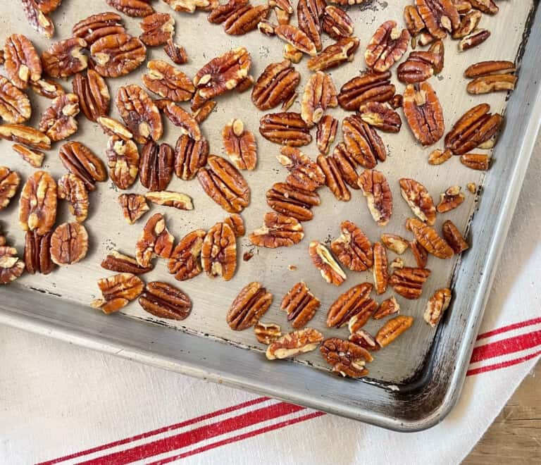 How To Roast Pecans In The Oven Easy Recipe   How To Roast Pecans 768x660 