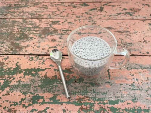 Keto Chia Pudding for One